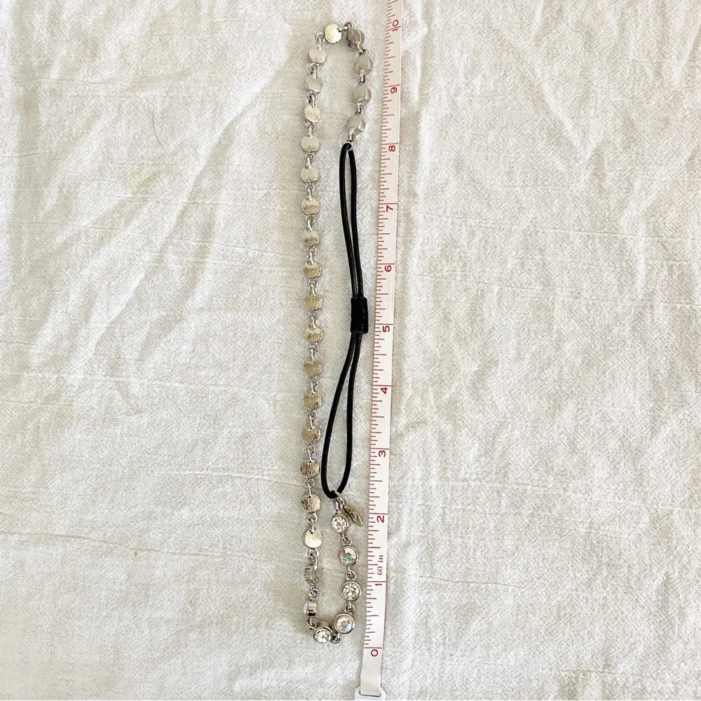 Tasha cubic zirconia headband/necklace
